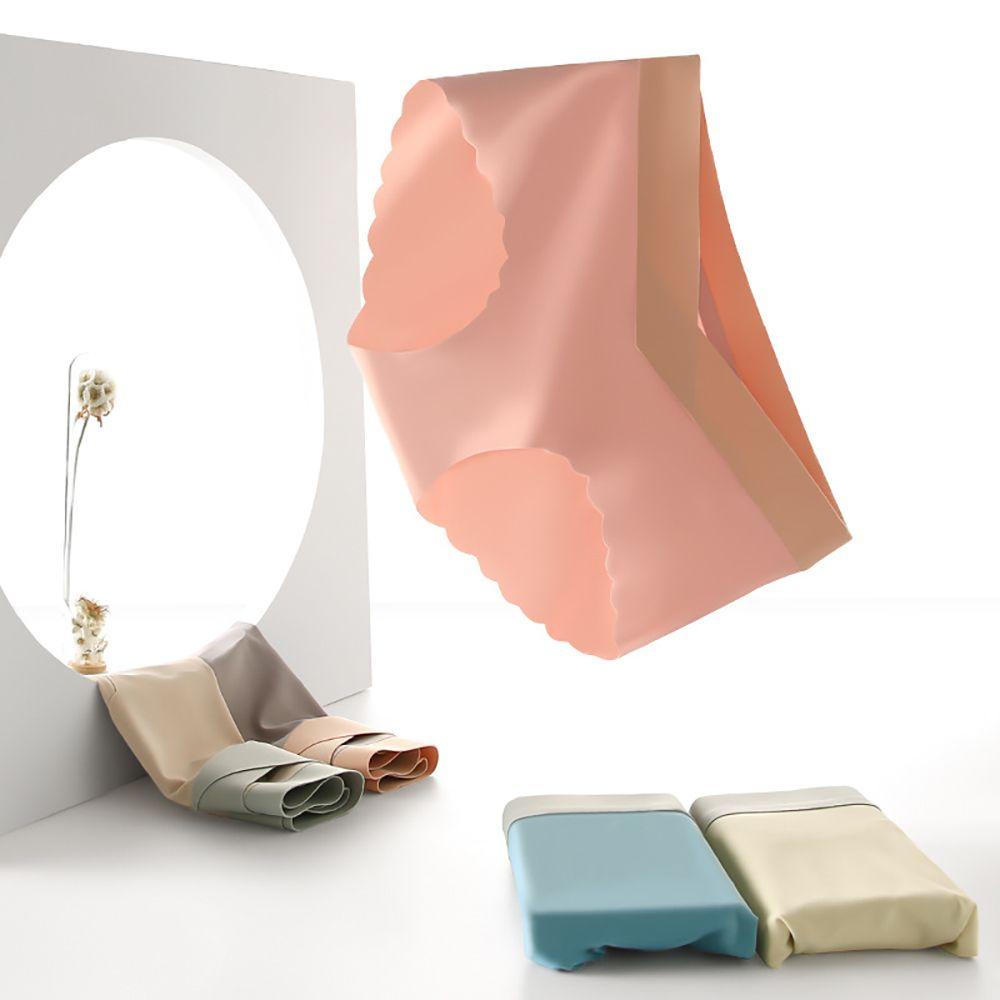 Quần Lót Vải Lụa Mát Cỡ Lớn Thoải Mái Thời Trang Cho Nữ