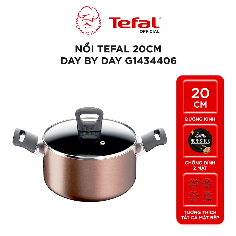 Nồi chống dính Tefal Day By Day 20cm G1434406