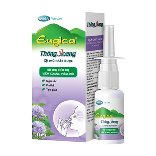 Xịt mũi họng thảo dược Eugica