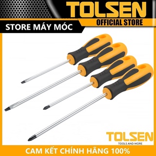 Bộ tua vít cán mềm 4 cây tolsen 20015 - hàng chính hãng