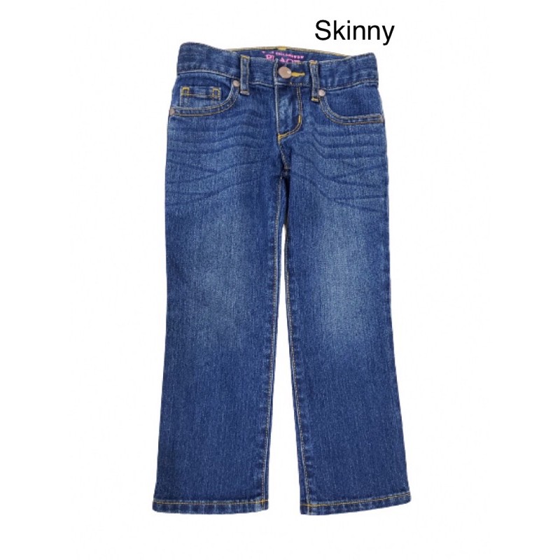 Quần Jeans Dài Skinny Bé Gái 4 đến 16 tuổi