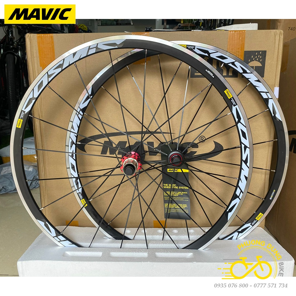 Bộ vành nhôm xe đạp MAVIC COSMIC ELITE 700Cx30mm - CỐI NỔ