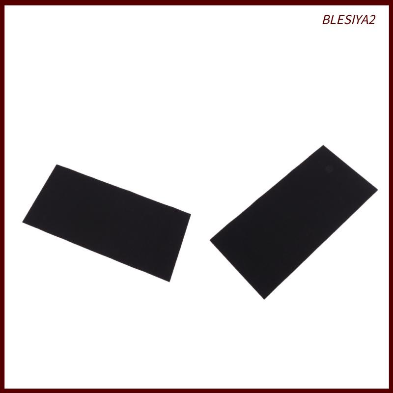Set 2 miếng dán vá quần áo màu đen