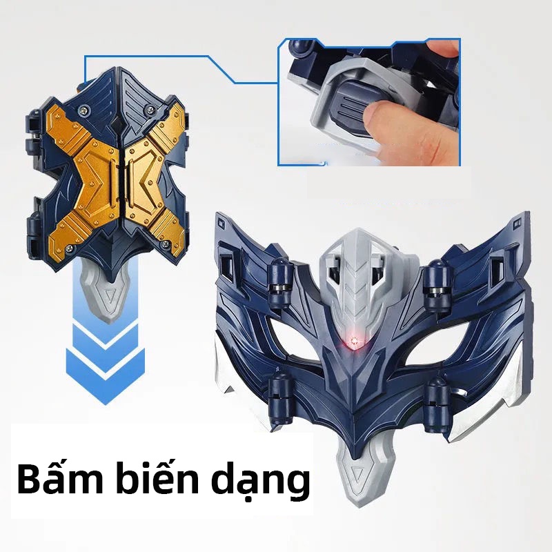 Ultraman Tregear Eye Siêu nhân điện quang Mặt nạ kính Đồ chơi cậu bé biến hình thiết bị định hình đồ chơi cho bé trai
