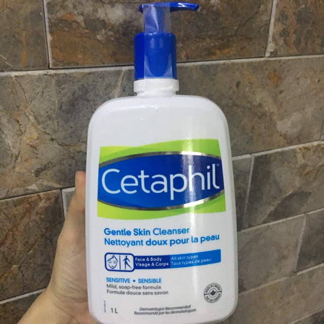 🌼 [Canada]Cetaphil Gentle Skin Cleanser 1lít ( dùng cho face & Body )