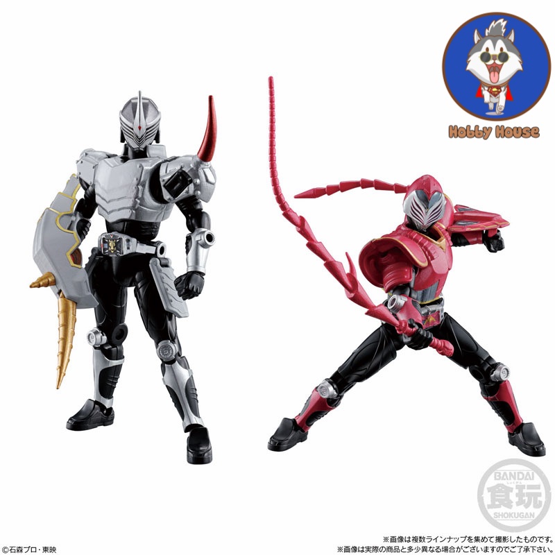 Mô Hình Sodo Kamen Rider Ryuki, Knight Survive, Ouja, Raia, Gai - Hiệp Sĩ Mặt Nạ Rồng