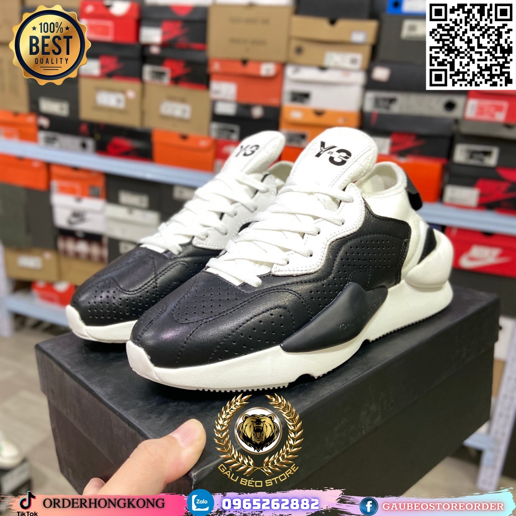 EH1398 Nhận Order Hỗ Trợ Free Ship Giày Best Quality Sneaker ***Adidas Y-3 Qasa x Kaiwa Chunky