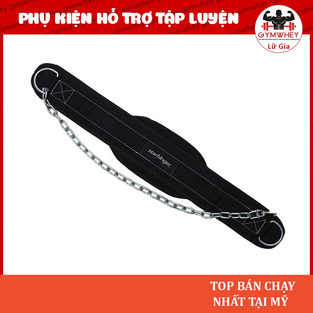 Phụ kiện Thể Thao Gym Đai Lưng Hổ Trợ Dip HARBINGER POLYPRO DIP BELT 289 TPBS