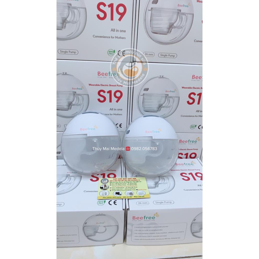 Máy hút sữa không dây BeeFree S19 mẫu mới Siêu nhỏ gọn