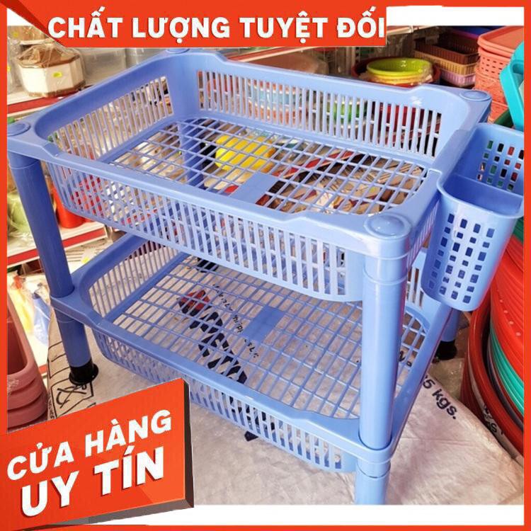 Kệ úp bát Việt Nhật 2 tầng. 3 tầng chắc chắn, tiện dụng giá rẻ.[ KT 3t: Dài 50 x Rộng 41 x Cao 60 (cm)]