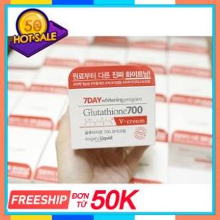 🎁SALE 50%🎁 Kem Dưỡng Trắng Da 7 Day Whitening Program Glutathione 700 V-Cream | BigBuy360 - bigbuy360.vn