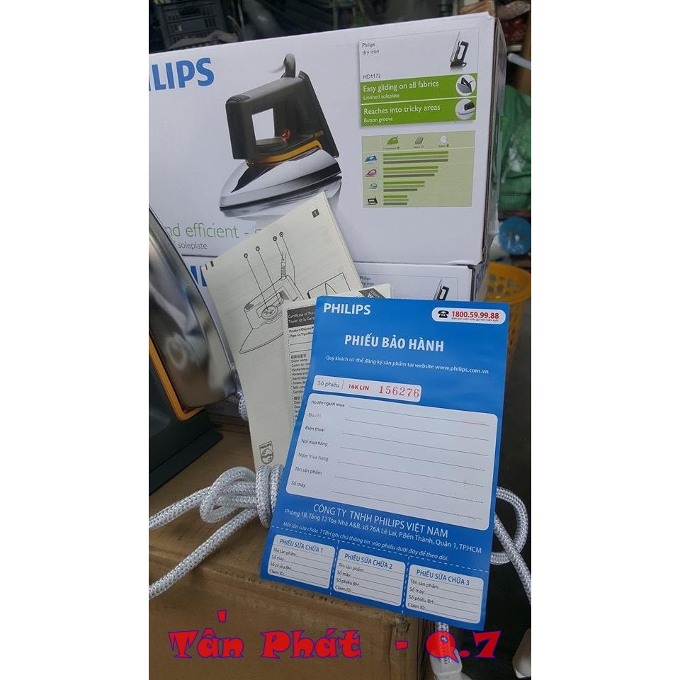 FREE SHIP 70K Bàn ủi philips CHÍNH HÃNG