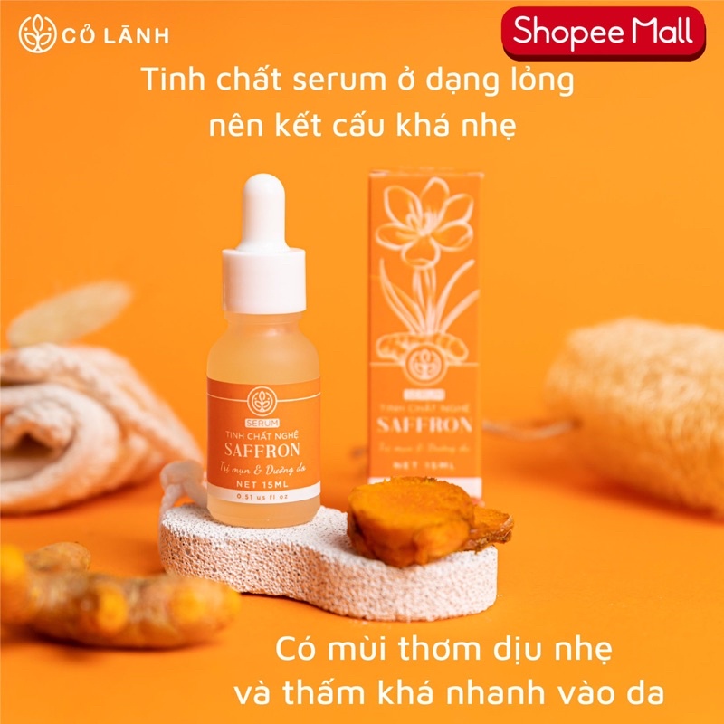 Serum tinh chất nghệ saffron