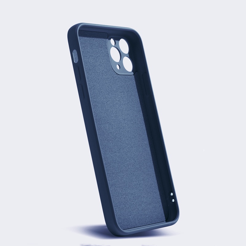 Ốp điện thoại silicon bảo vệ toàn diện thích hợp cho iPhone 11 Pro Max X XR Xs Max 7P