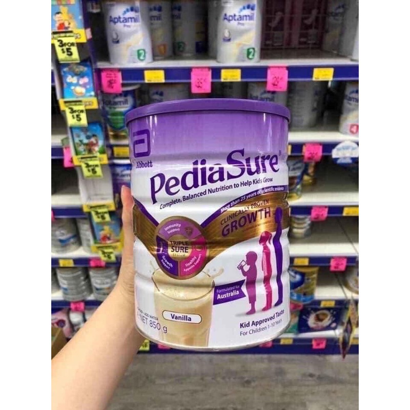Sữa Pediasure Úc 850g Date 1/25