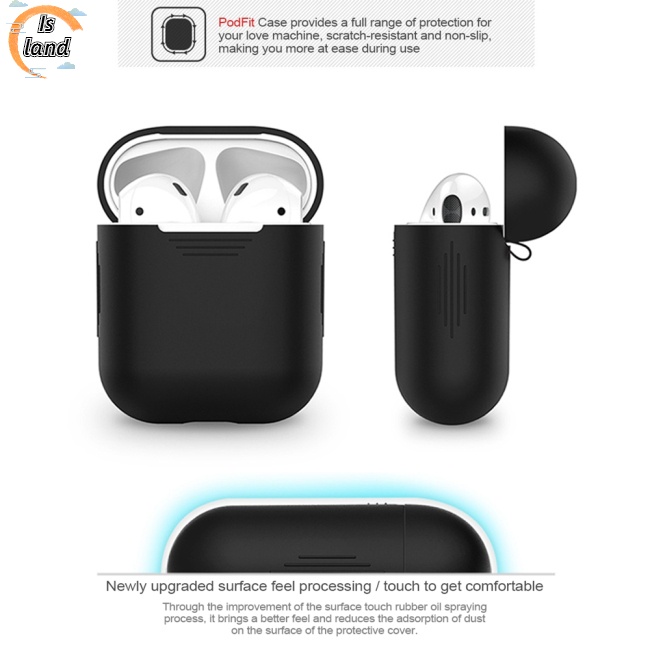 Vỏ bảo vệ hộp đựng tai nghe Bluetooth chống bụi chống rơi