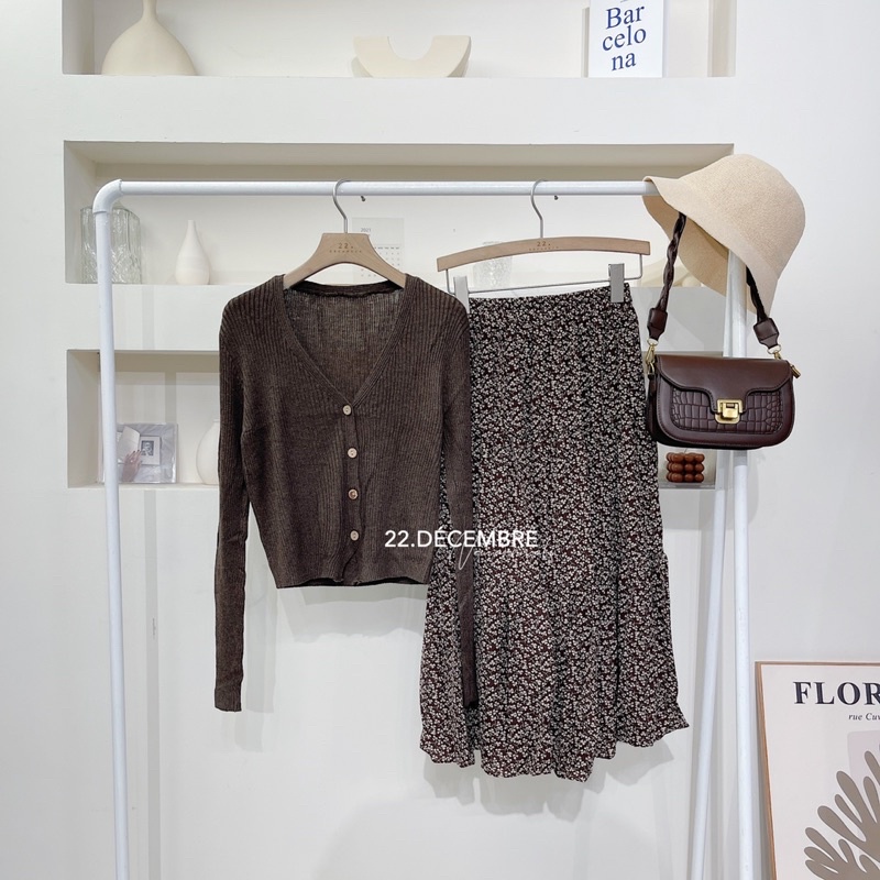 Chân váy 3 tầng hoa nhí | BigBuy360 - bigbuy360.vn