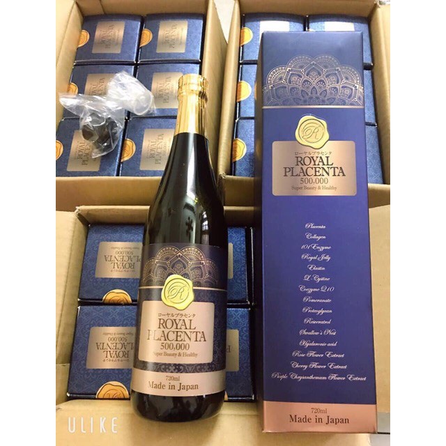 Nước nhau thai ROYAL PLACENTA 500000mg Nhật bản 720ml | BigBuy360 - bigbuy360.vn