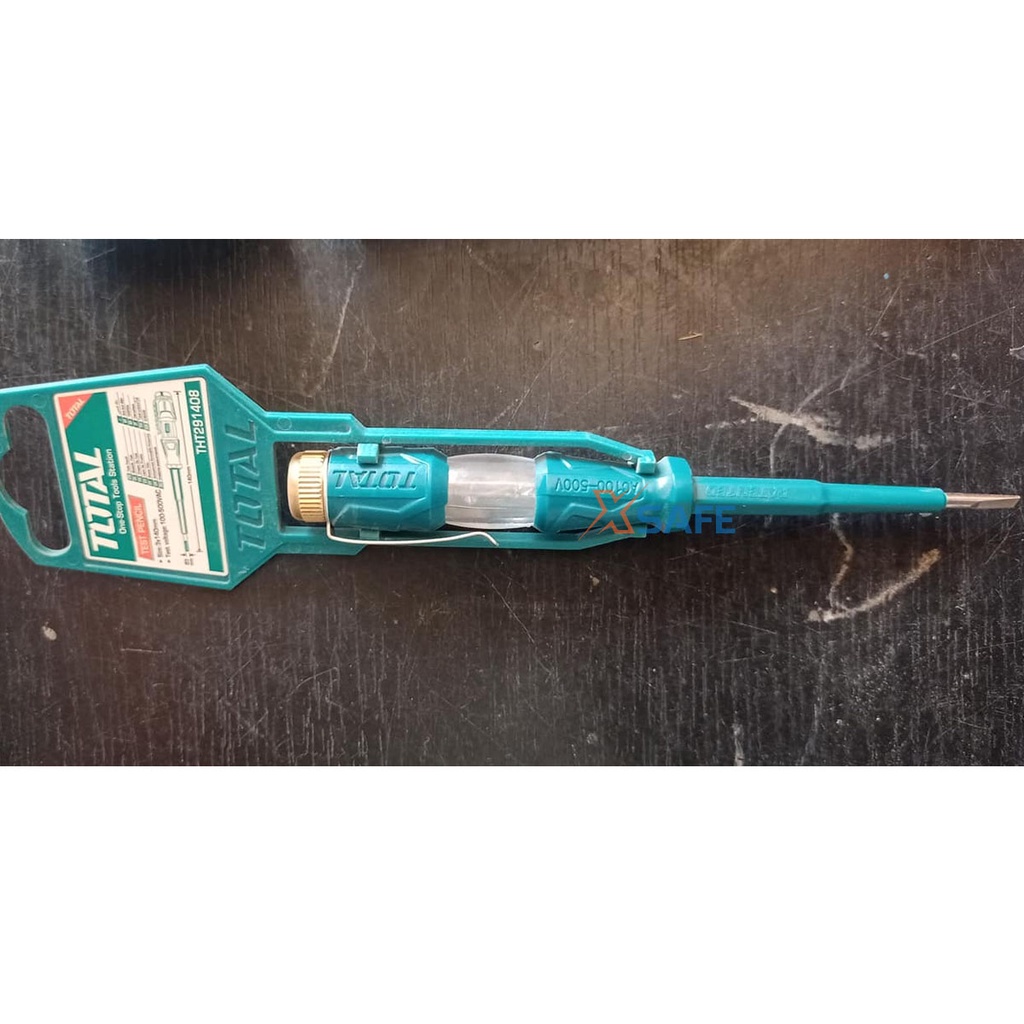 Bút thử điện TOTAL chất liệu nhựa tổng hợp cao cấp Bút điện cao cấp, chịu nhiệt tốt, chống ăn mòn - Xsafe