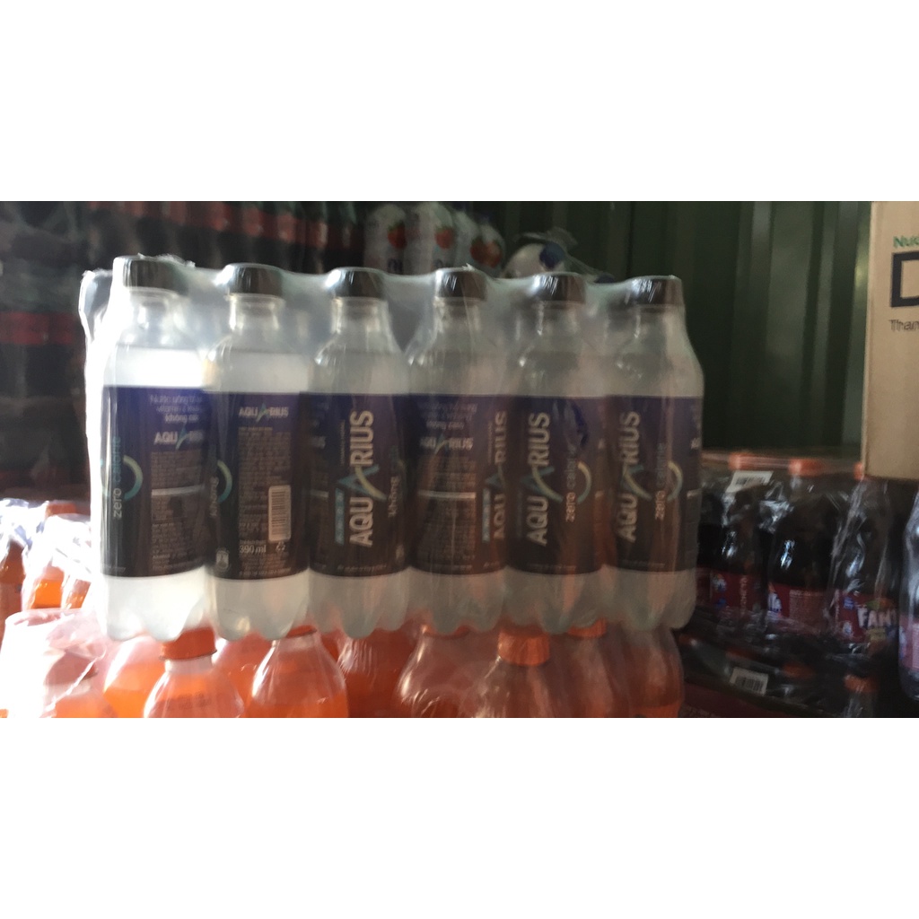 Thùng 24 chai nước thể thao AQUARIUS 390ml