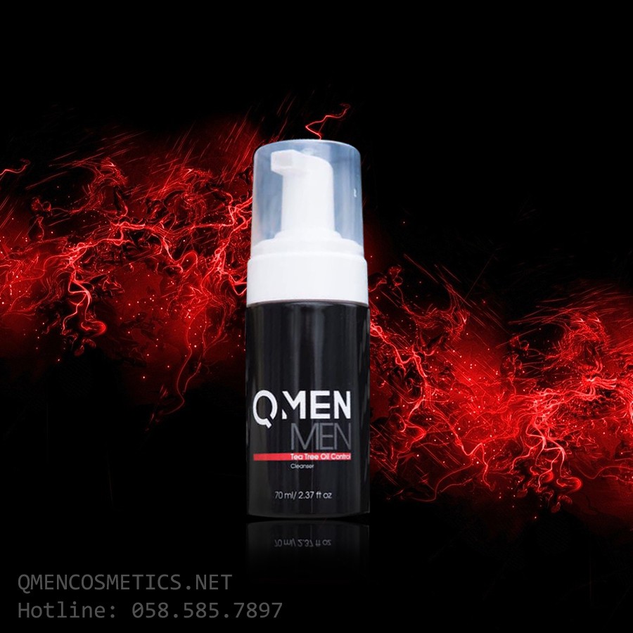 SỮA RỬA MẶT TRẮNG DA The MEN QMEN TEA TREE OIL CONTROL CLEANSER thementhailand.vn