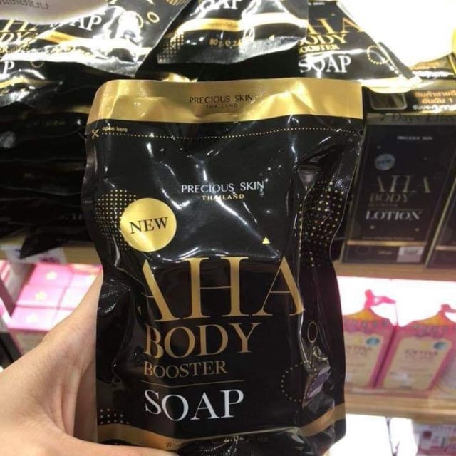 xà phòng tắm AHA thái lan
