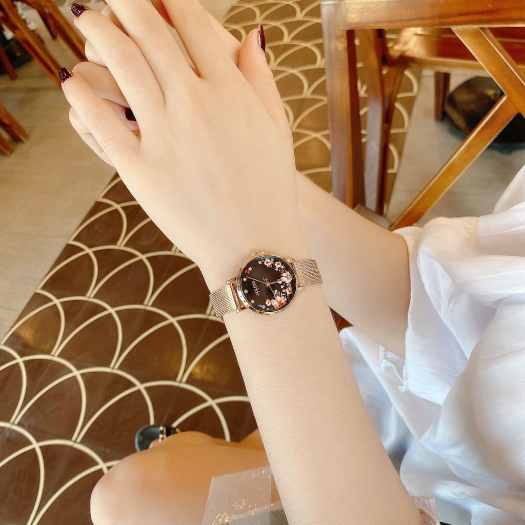 Combo Đồng hồ Julius nữ JA-1164 + vòng tay | Julius Official