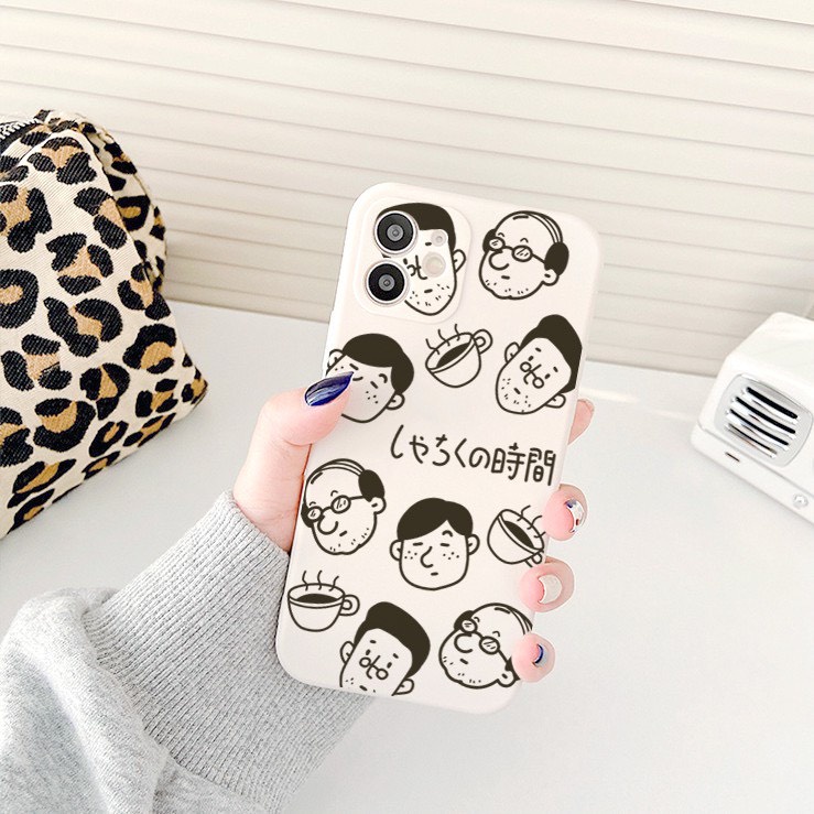 Ốp lưng BVC cạnh vuông giả 14 ngộ nghĩnh 2 5 6 5s/6/6plus/6s/6splus/7/7plus/8/8plus/x/xr/xs/11/12/pro/promax/13/14Promax