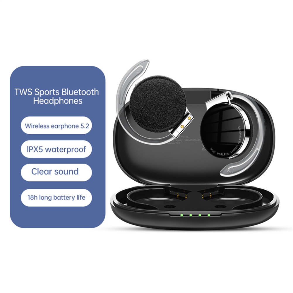 Tai nghe treo tai Tai nghe không dây Tai nghe Bluetooth Tai nghe thể thao không dây Tws Tai nghe thể thao không dây Tai nghe thể thao không dây Tai nghe Tws Tai nghe Tenky