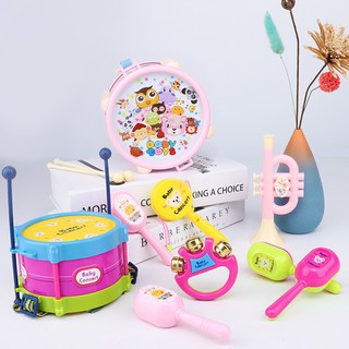 Bộ trống xúc xăc đồ chơi cho bé