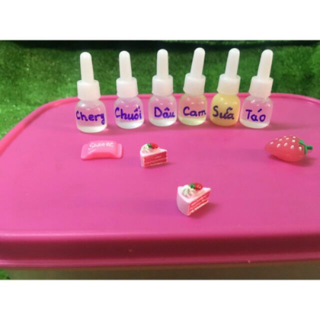 Hương liệu làm slime chai 10ml