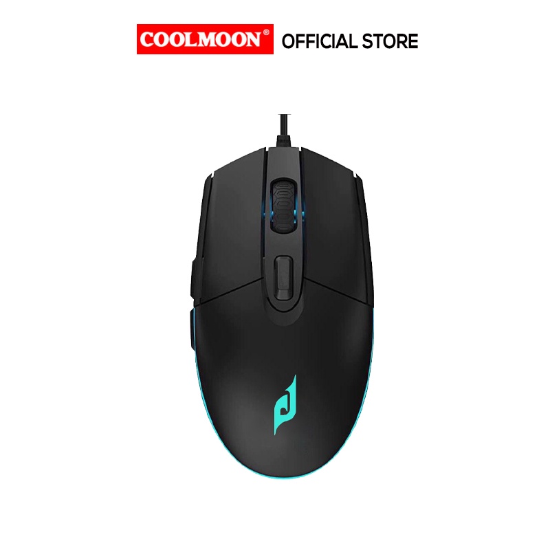 Chuột chơi game E-DRA EM6102 Led RGB - Black