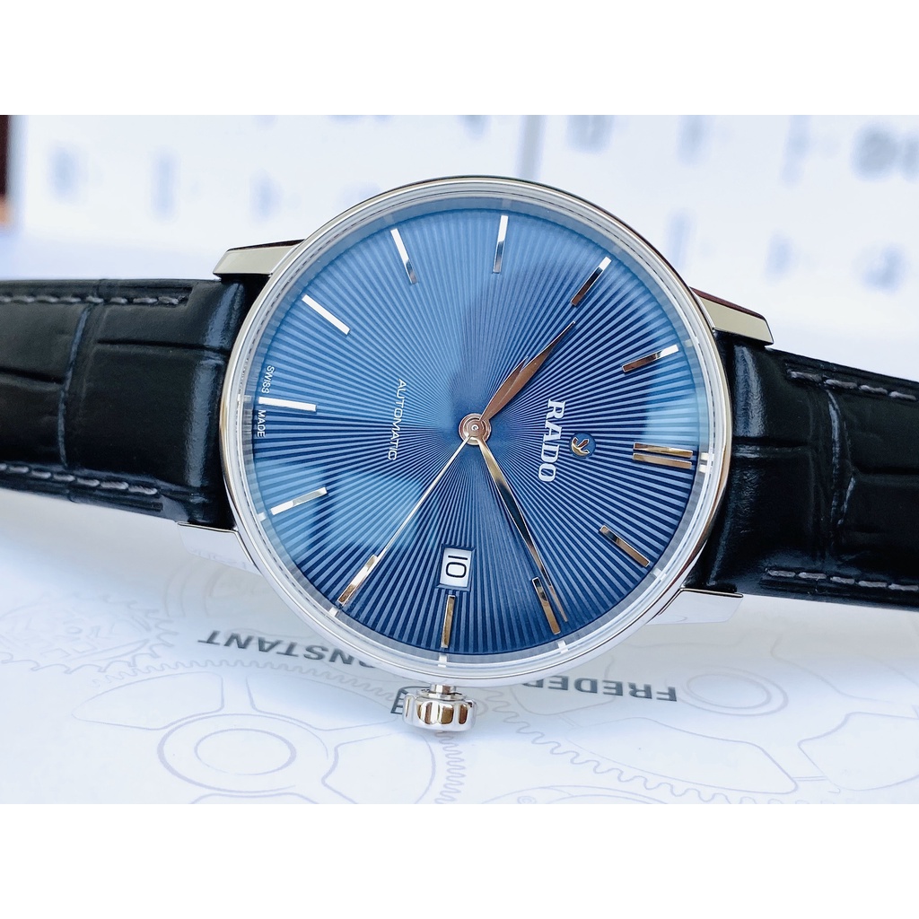 Đồng hồ nam dây da Rado Coupole Classic R22860205