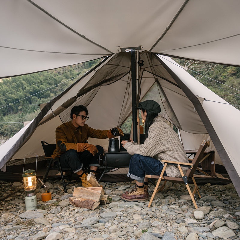 Lều Glamping 5-8 Người Phong Cách Mông Cổ Naturehike NH20ZP014