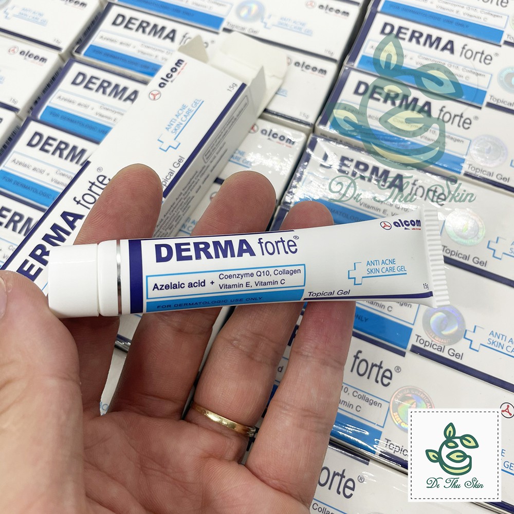 Dermafort Chính Hãng Gel 15g Giảm Thâm Mụn, Sáng Da, Dạng Gel Hỗ Trợ Tốt Cho Các Loại Da