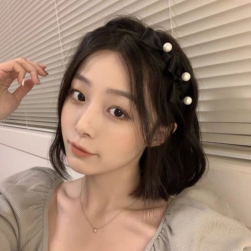 Bờm tóc cute Hàn Quốc Ame Beauty , cài tóc đính ngọc phong cách tiểu thư hottrend