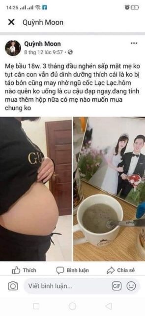 Ngũ cốc bà bầu dinh dưỡng lạc lạc