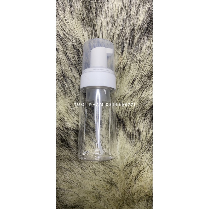 Chai tạo bọt bluesoap