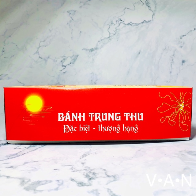 Hộp đựng bánh trung thu (2bánh) 10,5cm x 10,5cm x 6cm