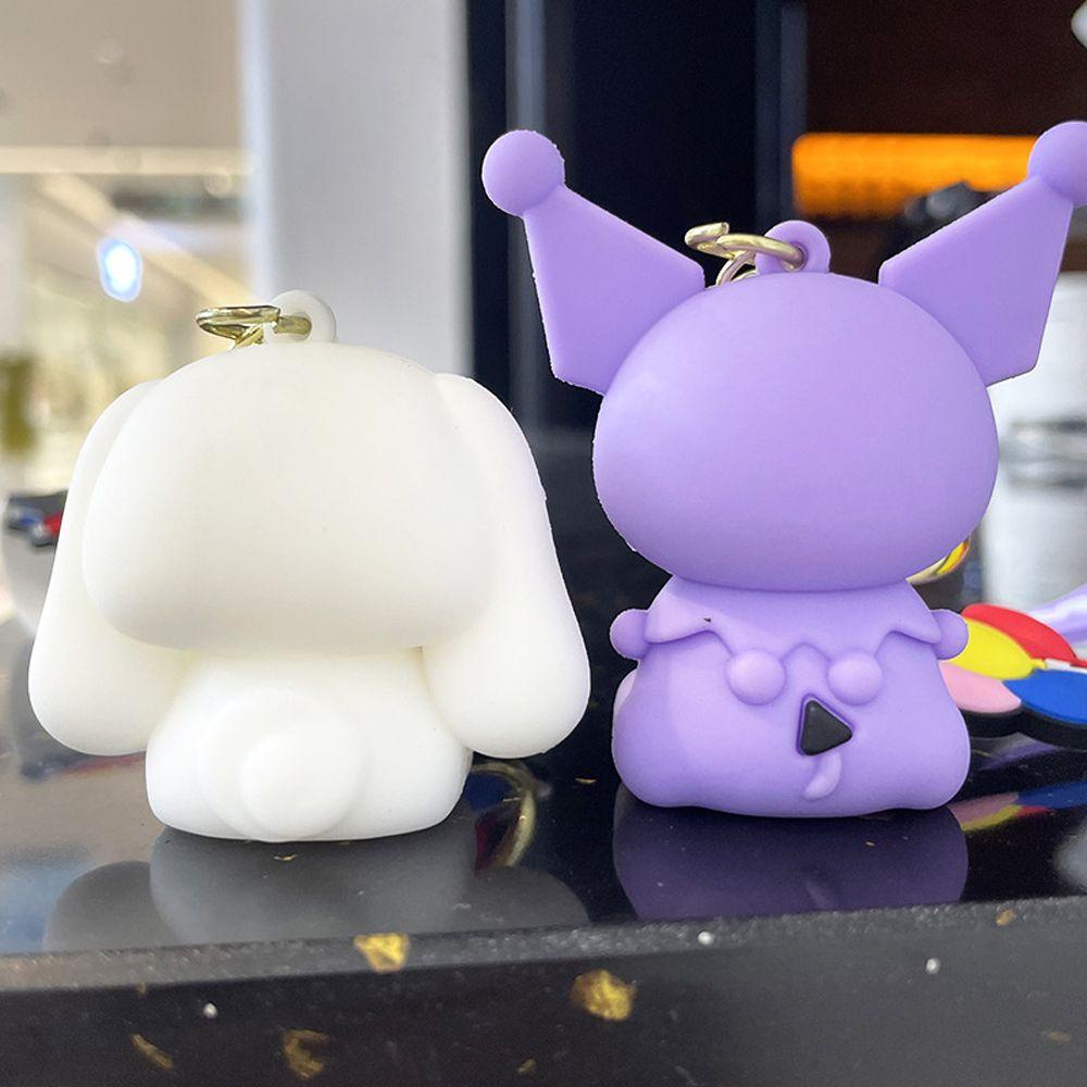 Búp Bê Silicone Hình Cinnamoroll Treo Điện Thoại / Chìa Khóa
