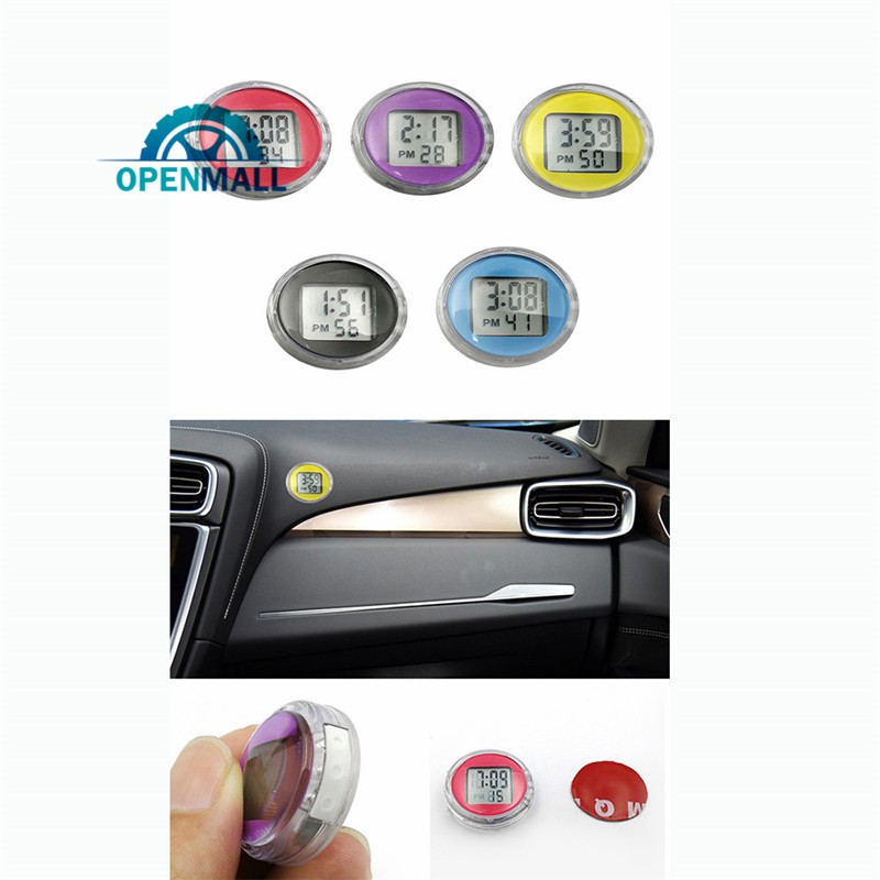 Đồng Hồ Điện Tử Mini Tiện Dụng Dành Cho Xe Máy