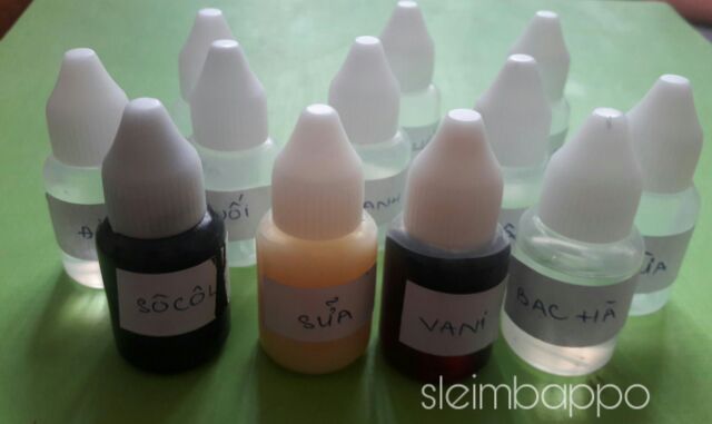 Hương liệu 10 ml (bubble gum, sữa, chocolate, vani, đào, trà xanh, dưa lưới,...) | BigBuy360 - bigbuy360.vn