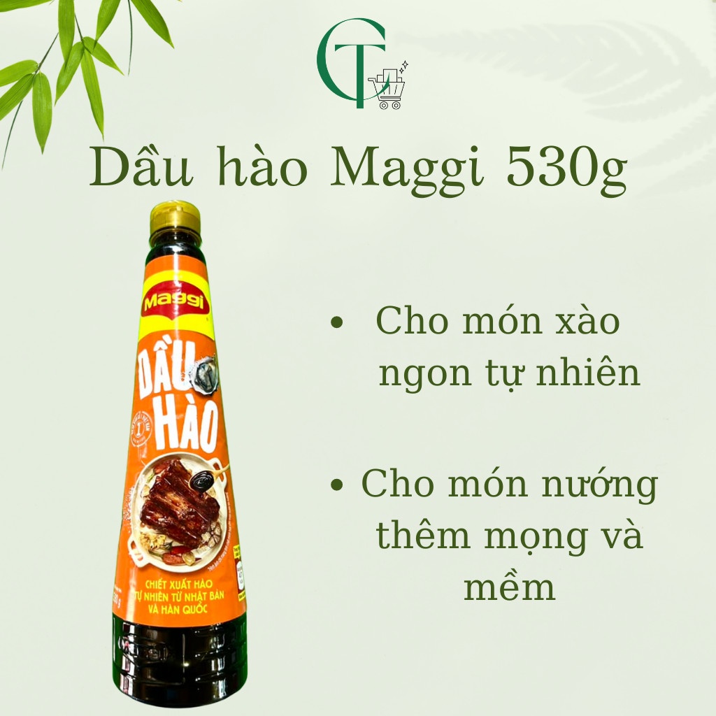 Dầu hào Maggi chai 350/530/820g