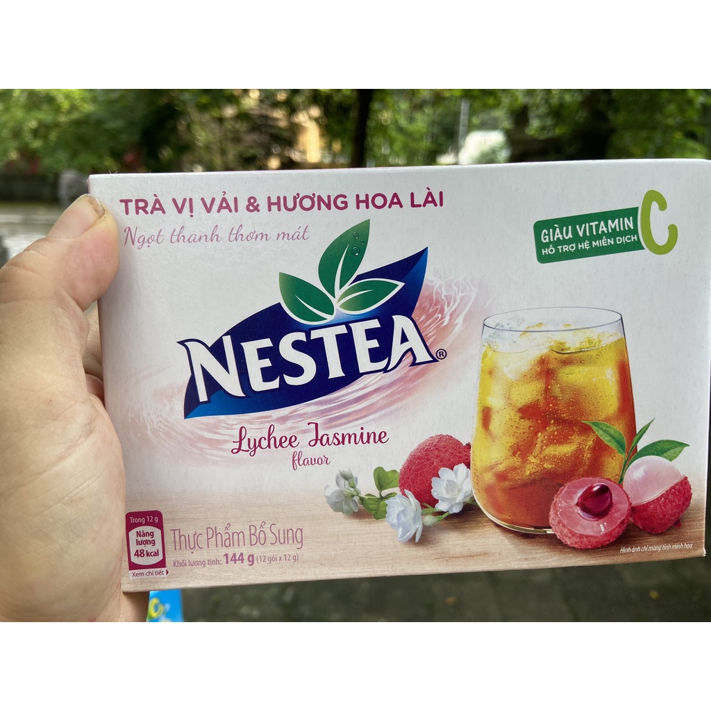 COMBO 2 HỘP TRÀ NESTEA CHANH VÀ TRÀ VẢI HOA LÀI 396G