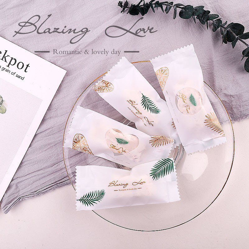 Túi kẹo Nougat hàn miệng (Lá 4 mẫu | 100c)