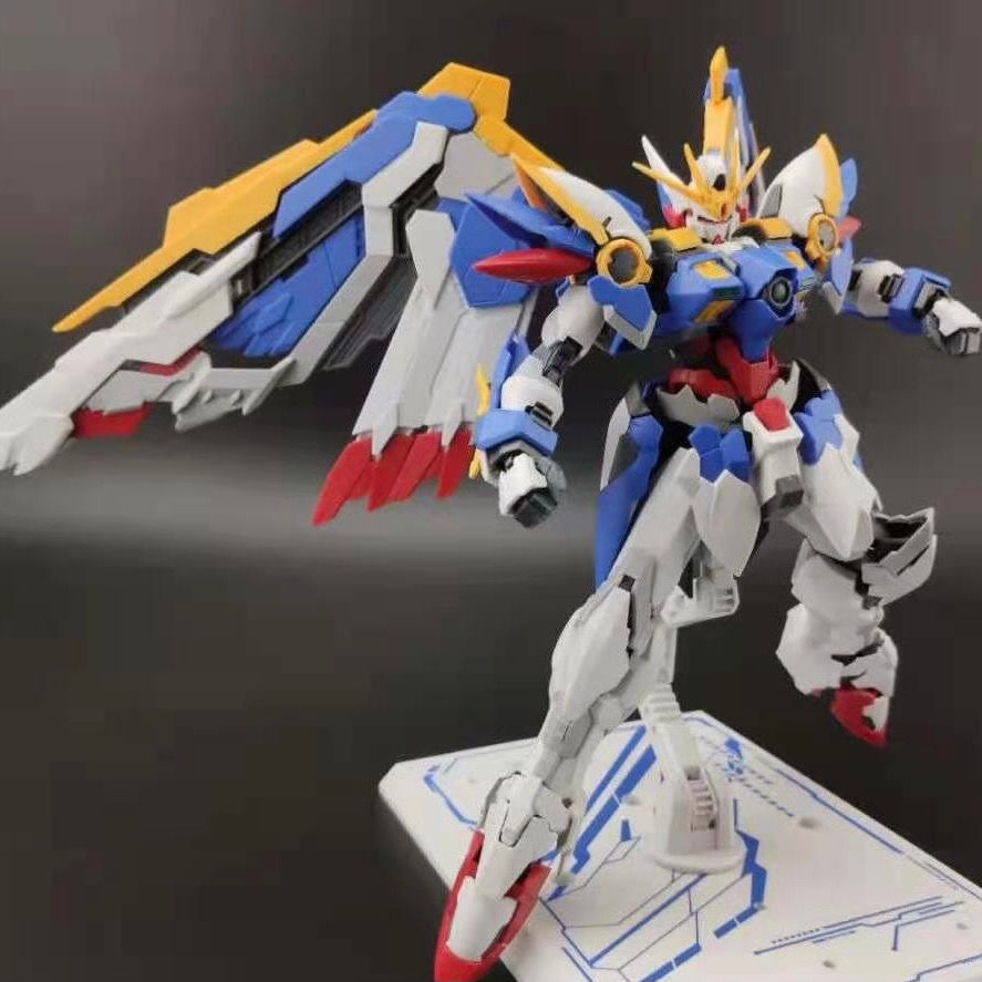 MJH Moldmaker Soul Flying Wing Zero EW MG 1: 100 Hirm Mô hình lắp ráp không có lông Gundam