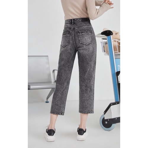 Quần Jean rách form suông VERO MODA