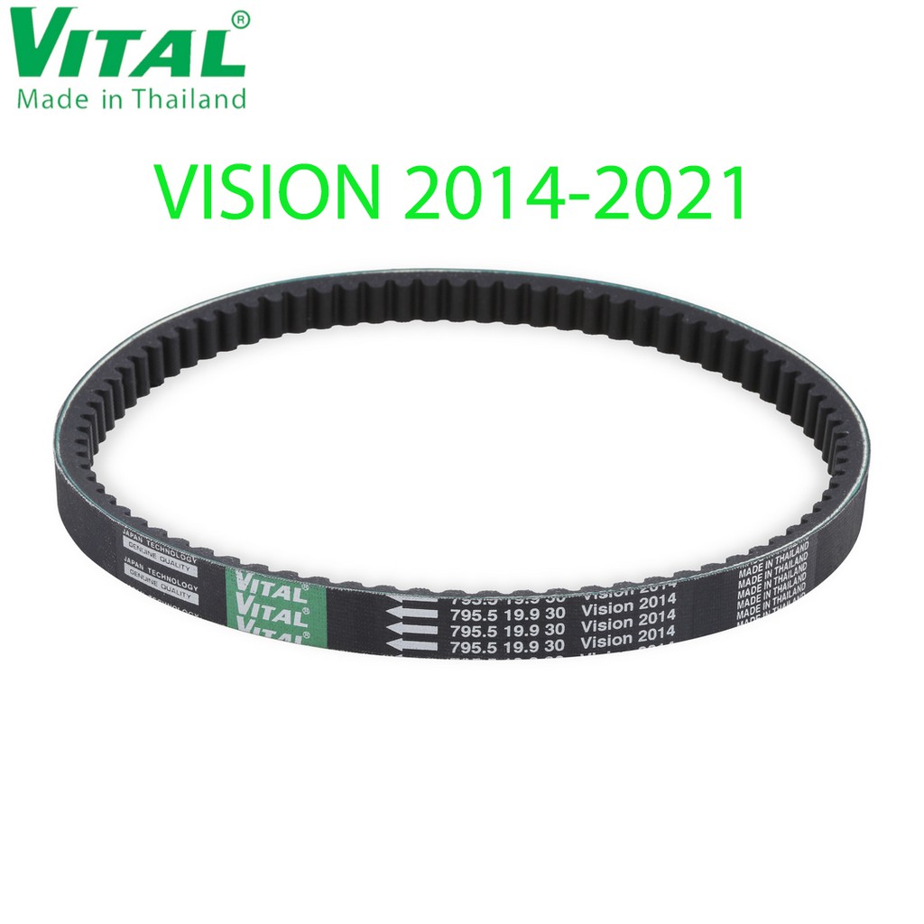 Dây curoa AB 2011/ VISION / VISION FI / VISION 2014/ AIRBLADE 2011 hiệu VITAL - Dây curoa VITAL chính hãng Thái Lan