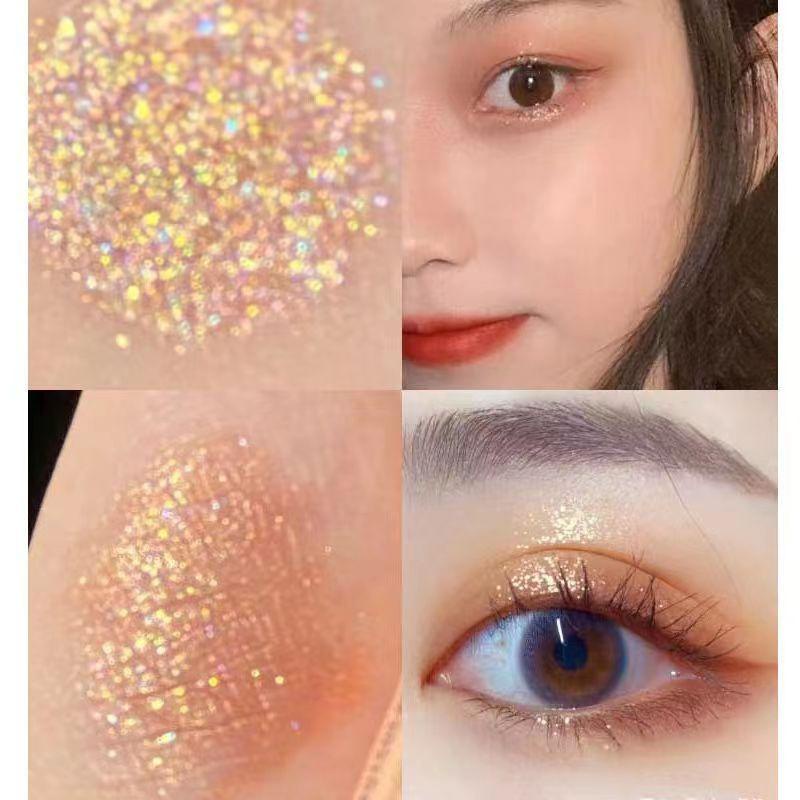 Bút Kẻ Mắt Dạng Lỏng Lâu Trôi Không Thấm Nước Nhanh Khô Màu Nhũ Lấp Lánh