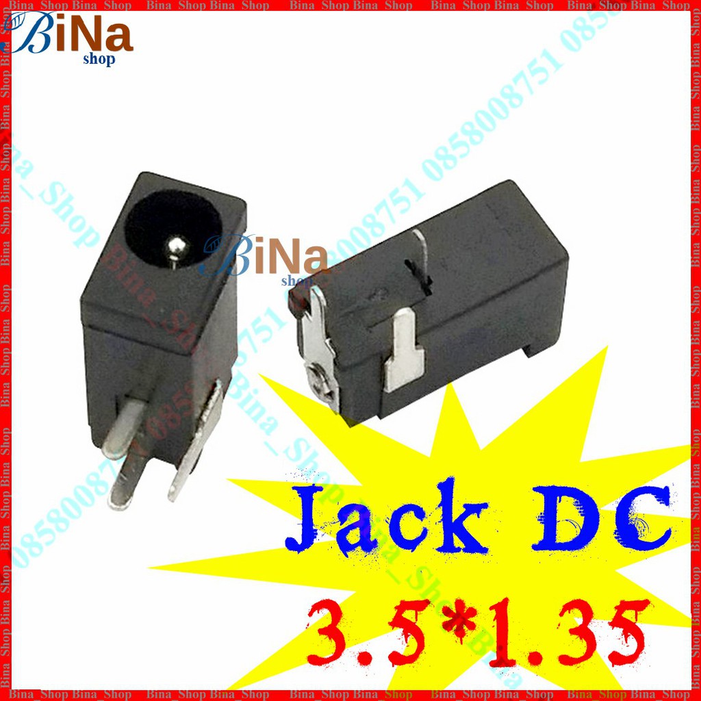 Jack sạc DC 3.5x1.35mm, Jack nguồn 3.5 loại nhỏ